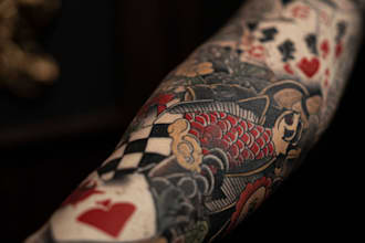 create unique japanese tattoo design