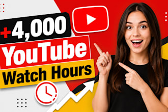 complete youtube monetization 4000 watch hours organically