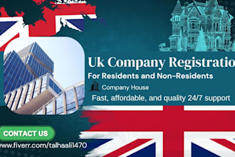 do UK ltd company registration and set up a UK ltd company