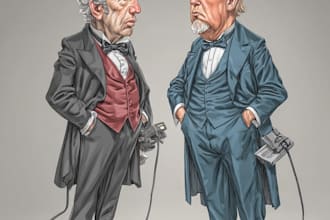 create political and editorial cartoons
