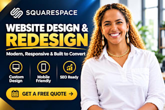 edit design squarespace website redesign squarespace website development