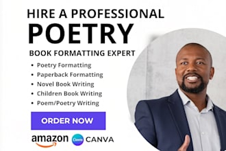 upload, format poetry formatting, ebook manuscript formatting, poem amazon kdp
