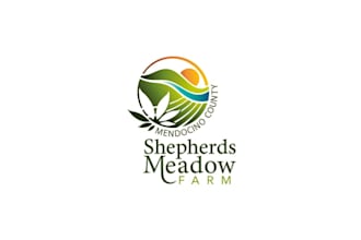 design northern california cannabis farm logo