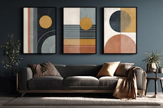 design custom printable wall art , poster , canvas for etsy or home