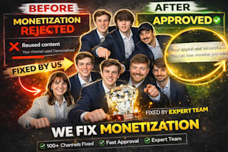 fix you tube monetization, reused content, adsense problems, demonetization, 2