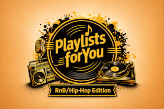 promote your rnb, hiphop, rap song by sending it to 15 spotify playlists