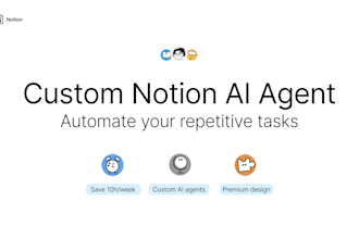 build a custom notion ai agent to automate your repetitive tasks