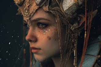 do realistic or fantasy portrait