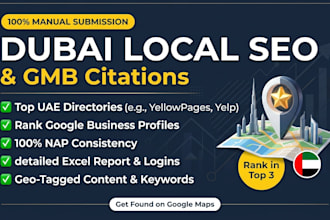 do dubai local SEO and gmb citations to rank gmb in uae