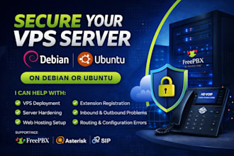 setup and secure your debian or ubuntu vps server