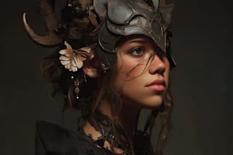 create a fantasy portrait for you
