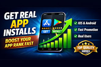 do aso mobile app promotion increase IOS app install fast android game marketing