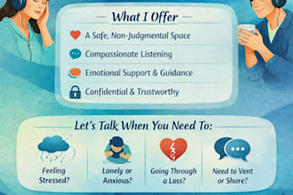 empathetic listner over voice or chat