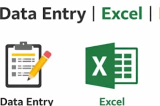 do data entry advanced excel power bi data cleaning mis reporting