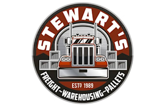 create an eye catching industrial describe stewart logo