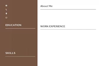 create a professional resume and CV for jobs