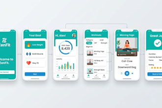 design mobile app UI UX with smooth user flow