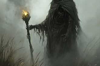 do horror character design