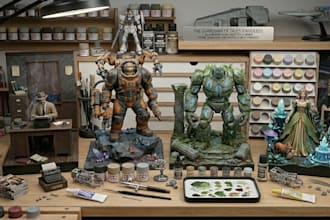 3d print and paint your model,figurines and miniatures