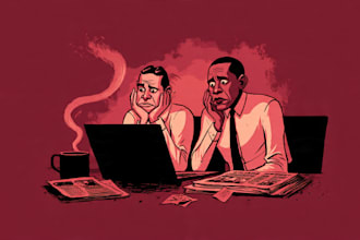 create political and editorial cartoons