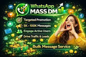generate leads and run targeted whatsapp marketing campaigns for your business