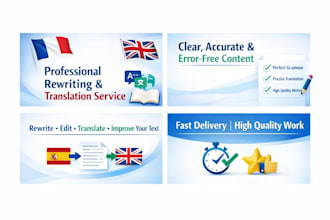rewrite and improve your text professionally