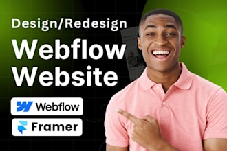 design webflow website , framer website , figma to webflow , framer landing page