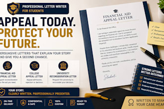 write financial aid appeal, college appeal and university reconsideration letter