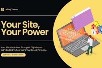 build a responsive business website or landing page