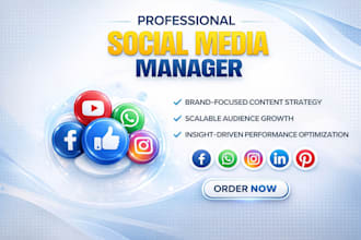 be your social media manager and content creator