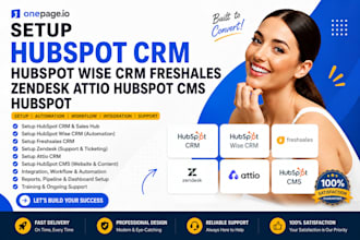 setup hubspot crm hubspot wise crm freshales zendesk attio hubspot cms actito