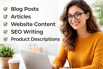 write 5 professional SEO optimized content