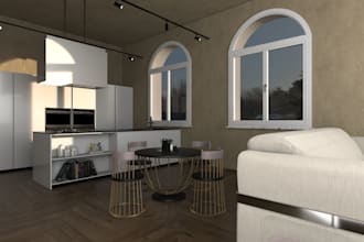 create interior renderings of rooms