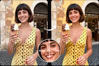 edit enhance improve unblur restore sharpen upscale images