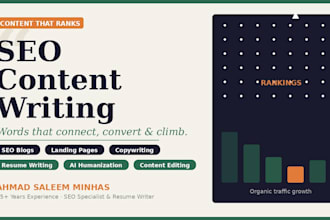 write a SEO optimized content