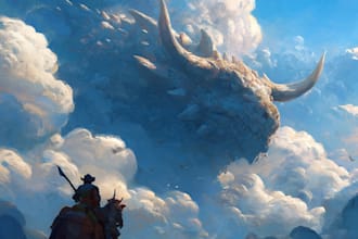 draw fantasy illustrations and covers