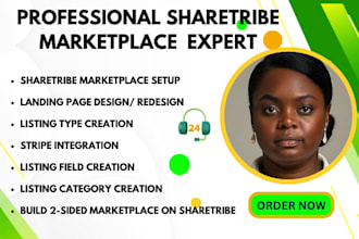 build and customize your sharetribe marketplace