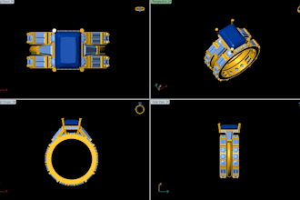 design 3d jewelry cad for 3d printing