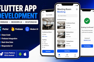 develop flutter firebase admin dashboard web app