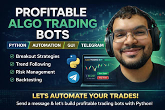 develop algo trading system for you