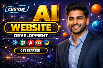 build ai website chatbot, ai web app or saas with openai integration
