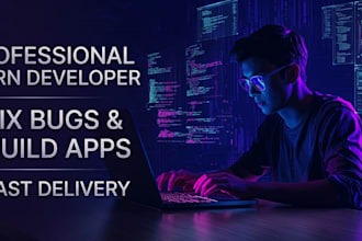 develop mern stack app and bug fix