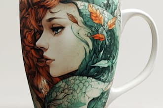 do mug design, custom mug design