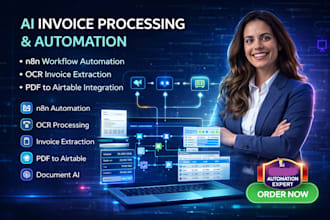 build n8n ai invoice processing and document automation