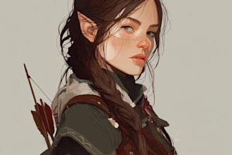 dnd character art and dnd character art