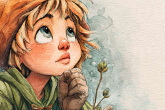 paint watercolor illustration and watercolor art