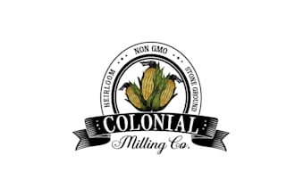 create agriculture corn brand logo for my southern farms
