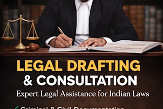 draft contracts, legal notice, all types of civil and criminal petitions