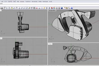 create 3d or 2d Autocad model of anything you want