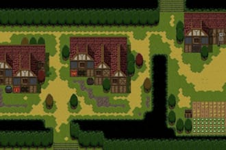 do 2d tilemap game level design 2d top down pixel tilemap sprite sheet tileset
